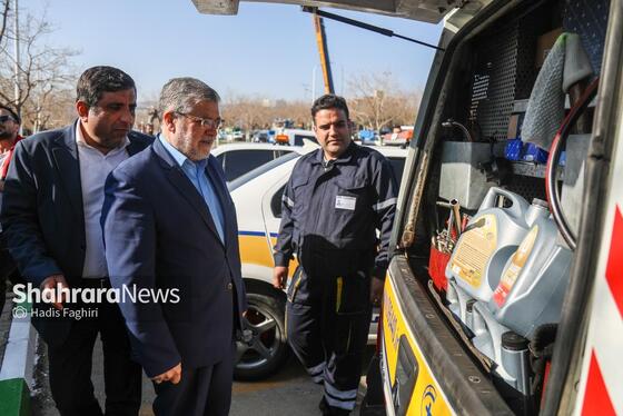 گزارش تصویری | مانور بزرگ خدمت به زائران نوروز ۱۴۰۴ در مشهد