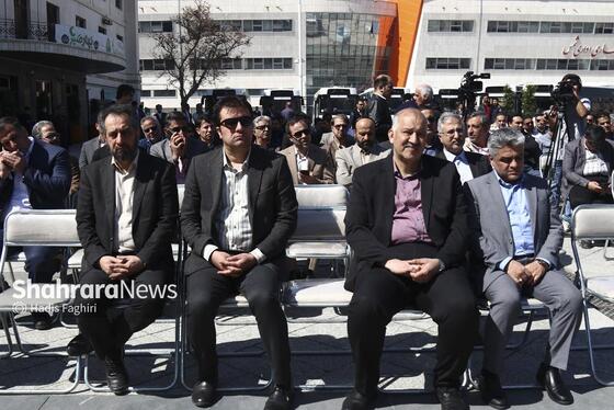 گزارش تصویری | آیین رونمایی از ۱۸ دستگاه اتوبوس جدید