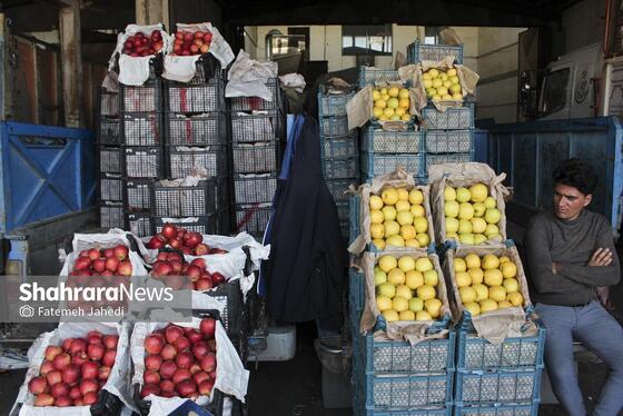 گزارش تصویری |  میدان تره‌بار سپاد در تب‌ و تاب نوروز