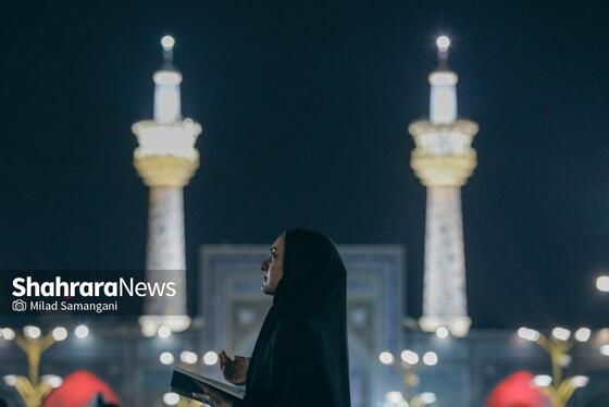 گزارش تصویری | مراسم احیای دومین شب قدر در حرم مطهر امام رضا (ع)