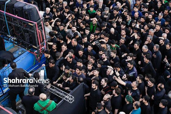 گزارش تصویری | دسته عزای علوی در مشهد