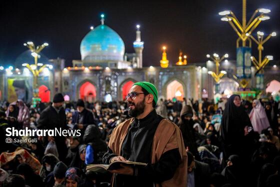 گزارش تصویری | مراسم احیای سومین شب قدر در حرم مطهر امام رضا (ع)