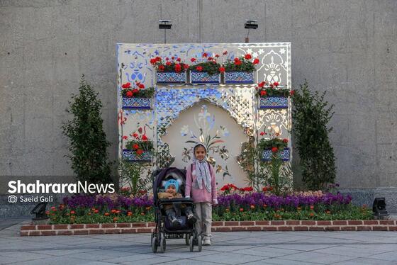 گزارش تصویری | المان‌های نوروزی ۱۴۰۴ در مشهد