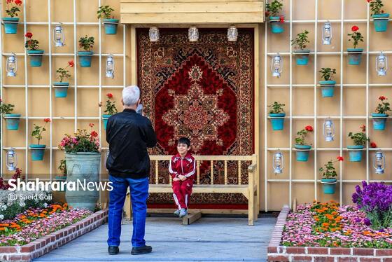 گزارش تصویری | المان‌های نوروزی ۱۴۰۴ در مشهد