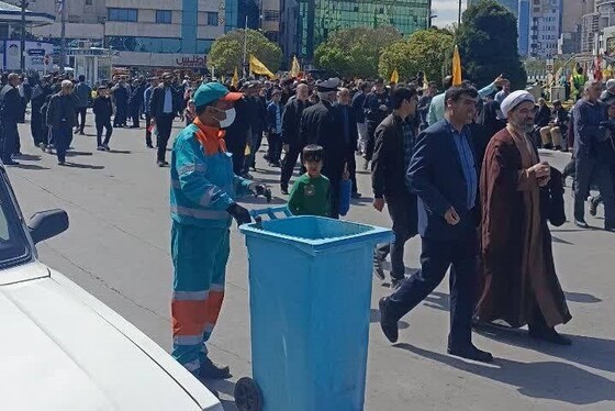 لحظه به لحظه با راهپیمایی روز جهانی قدس ۱۴۰۴ در مشهد + فیلم