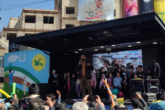 لحظه به لحظه با راهپیمایی روز جهانی قدس ۱۴۰۴ در مشهد + فیلم