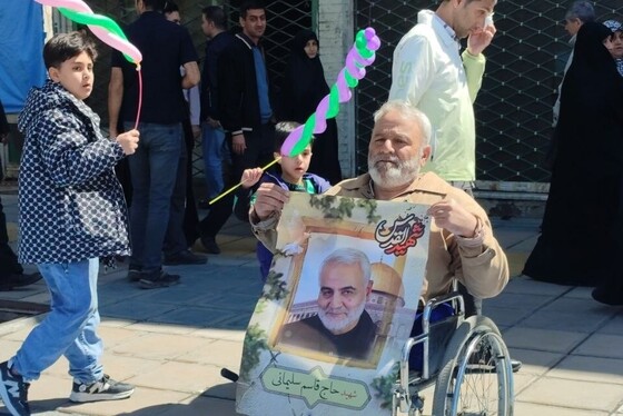 لحظه به لحظه با راهپیمایی روز جهانی قدس ۱۴۰۴ در مشهد + فیلم