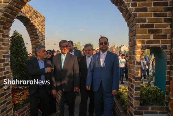گزارش تصویری | افتتاح مسیر نوبهار در بوستان برکت مشهد