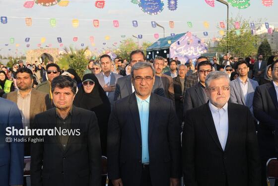 گزارش تصویری | افتتاح مسیر نوبهار در بوستان برکت مشهد