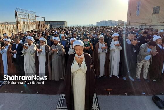 گزارش تصویری | نماز عید سعید فطر مهاجران افغانستانی در محله گلشهر مشهد