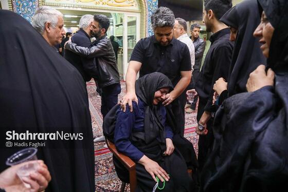 گزارش تصویری |مراسم تشییع پیکر دو مامور پلیس انفجار کلانتری در مشهد