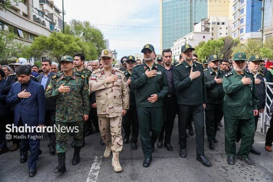 گزارش تصویری |مراسم تشییع پیکر دو مامور پلیس انفجار کلانتری در مشهد