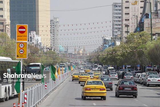 گزارش تصویری | ترافیک پرحجم خروجی‌های مشهد در روز طبیعت (۱۳ فروردین ۱۴۰۴)
