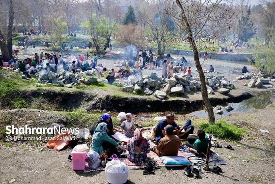 گزارش تصویری | سیزده بدر در وکیل آباد مشهد