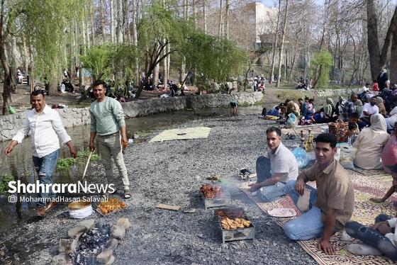 گزارش تصویری | سیزده بدر در وکیل آباد مشهد