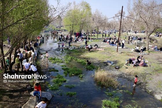گزارش تصویری | سیزده بدر در وکیل آباد مشهد
