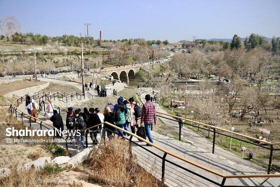 گزارش تصویری | سیزده بدر در وکیل آباد مشهد