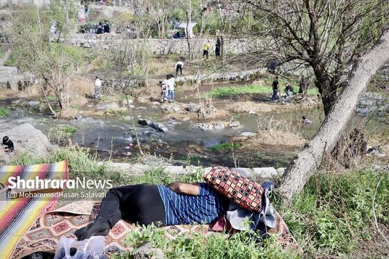 گزارش تصویری | سیزده بدر در وکیل آباد مشهد