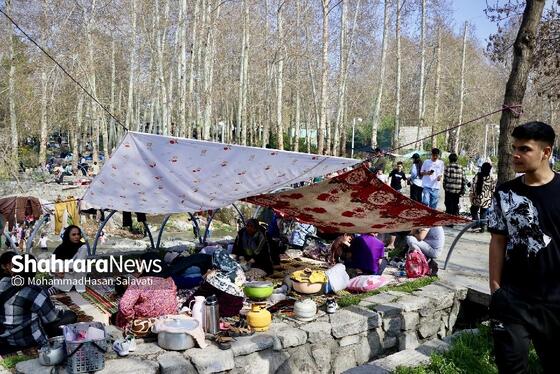 گزارش تصویری | سیزده بدر در وکیل آباد مشهد