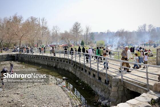 گزارش تصویری | سیزده بدر در وکیل آباد مشهد
