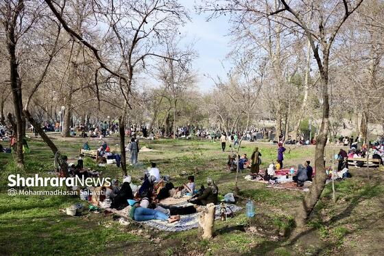 گزارش تصویری | سیزده بدر در وکیل آباد مشهد