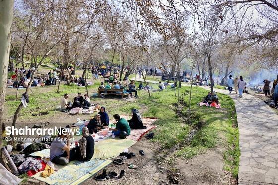 گزارش تصویری | سیزده بدر در وکیل آباد مشهد