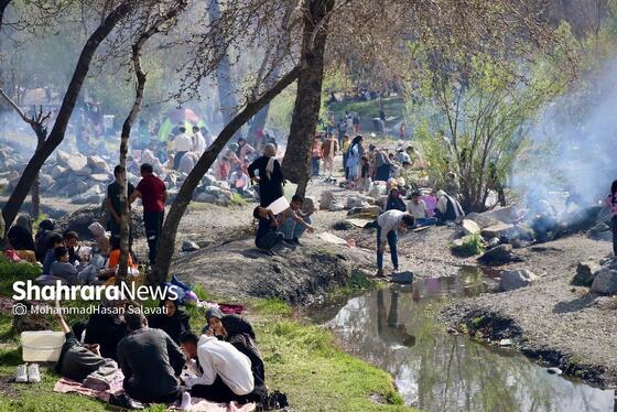 گزارش تصویری | سیزده بدر در وکیل آباد مشهد