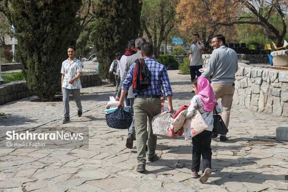 گزارش تصویری | سیزده بدر در مشهد
