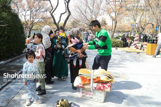 گزارش تصویری | سیزده بدر در مشهد