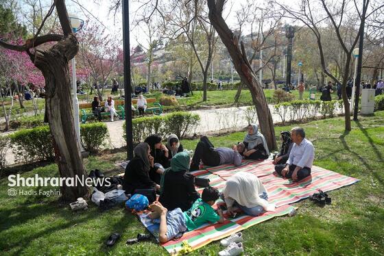 گزارش تصویری | سیزده بدر در مشهد