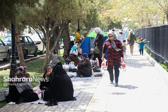 گزارش تصویری | سیزده بدر در مشهد