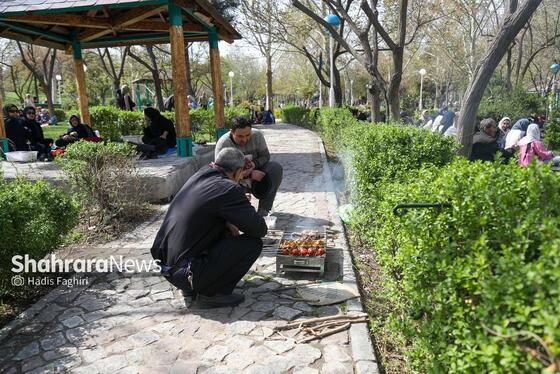 گزارش تصویری | سیزده بدر در مشهد