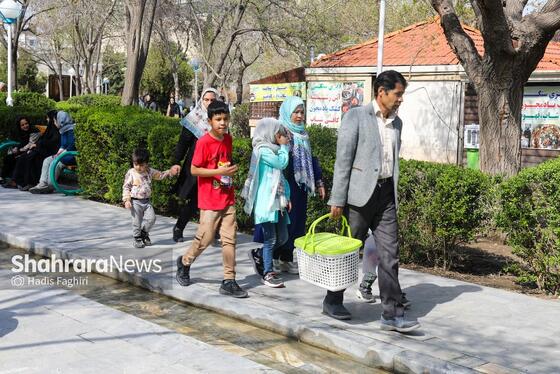 گزارش تصویری | سیزده بدر در مشهد