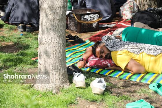 گزارش تصویری | سیزده بدر در مشهد