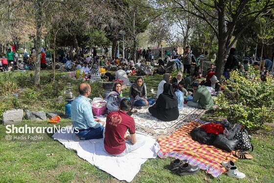 گزارش تصویری | سیزده بدر در مشهد