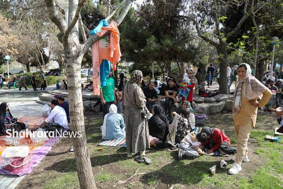 گزارش تصویری | سیزده بدر در مشهد