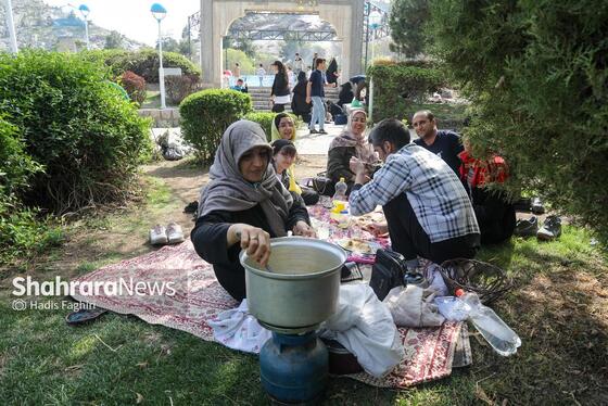 گزارش تصویری | سیزده بدر در مشهد