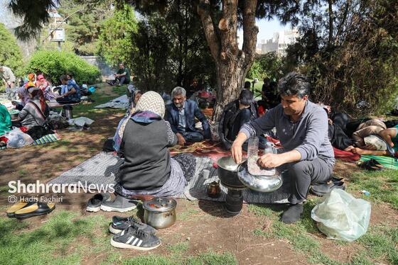 گزارش تصویری | سیزده بدر در مشهد
