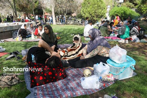 گزارش تصویری | سیزده بدر در مشهد