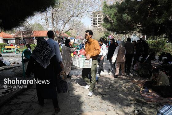 گزارش تصویری | سیزده بدر در مشهد