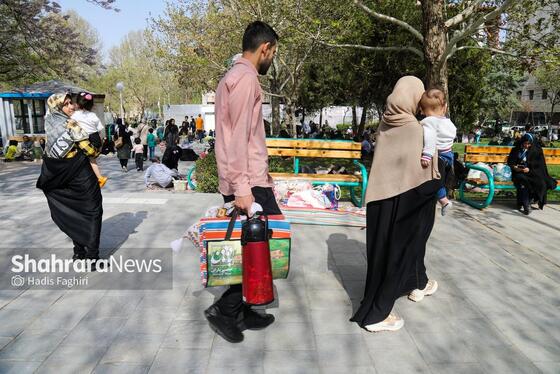 گزارش تصویری | سیزده بدر در مشهد