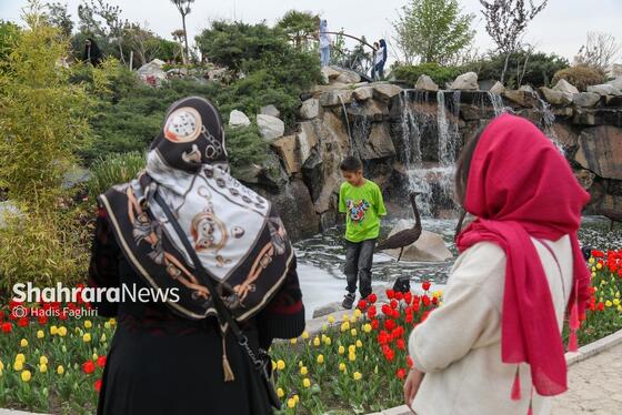گزارش تصویری | بازدید استاندار خراسان رضوی و شهردار مشهد از پارک گل های مشهد