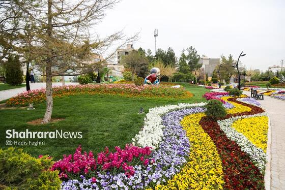 گزارش تصویری | بازدید استاندار خراسان رضوی و شهردار مشهد از پارک گل های مشهد