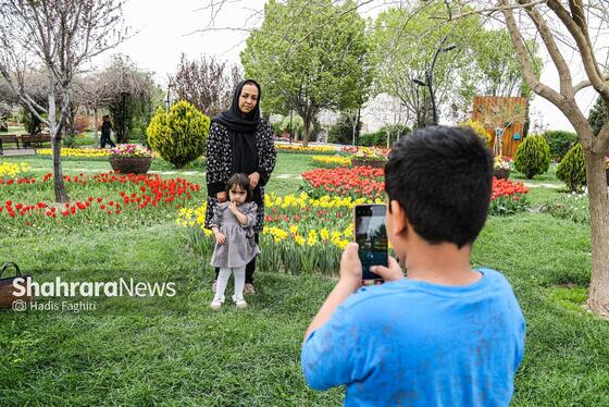 گزارش تصویری | بازدید استاندار خراسان رضوی و شهردار مشهد از پارک گل های مشهد
