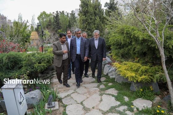 گزارش تصویری | بازدید استاندار خراسان رضوی و شهردار مشهد از پارک گل های مشهد