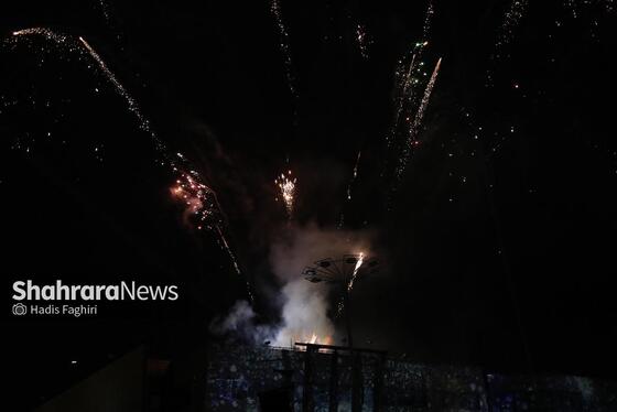 گزارش تصویری | نخستین رویداد ملی نورنما و جشن بزرگ عیدانه در عرصه میدان شهدا مشهد