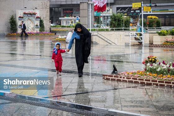 گزارش تصویری | بارش باران بهاری در مشهد (۱۹ فرودین ۱۴۰۴)
