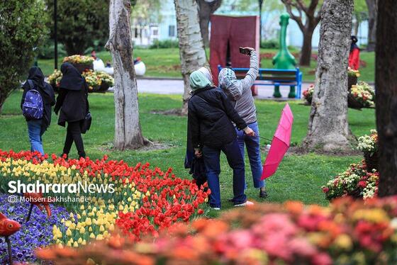 گزارش تصویری | جشنواره گل‌های لاله در مشهد