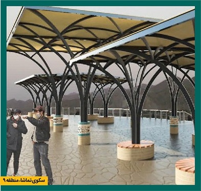 پیشخان‌های زیارت مشهد، تحقق معماری اسلامی‌ایرانی در شهر