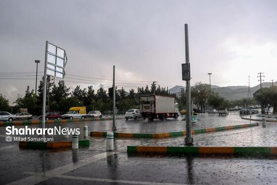 گزارش تصویری | بارش باران بهاری در مشهد (۲۶ فروردین ماه ۱۴۰۴)
